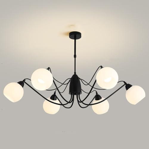 Lustre moderne réglable hauteur pour plafond bas suspension
