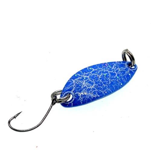 Cuillère truite leurre pêche en métal unique crochet durable - 2