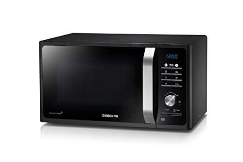 SAMSUNG-MG23F301TAKEC-Microondas-con-Grill-23-Litros-de-Capacidad-Potencia-800W1100-W-Interior-Ceramico-Enamel-Sistema-de-Ondas-TDS-Color-Negro-An-x-Al-x-Prof-490-x-275-x-392-mm