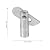 Uonlytech 8pcs Outdoor Accessories Small Scaffolding Fixed pin Scaffolding Fixed pins Scaffolding Supply Compact Scaffolding Locking pin Scaffolding Accessory Replaceable Galvanized Part