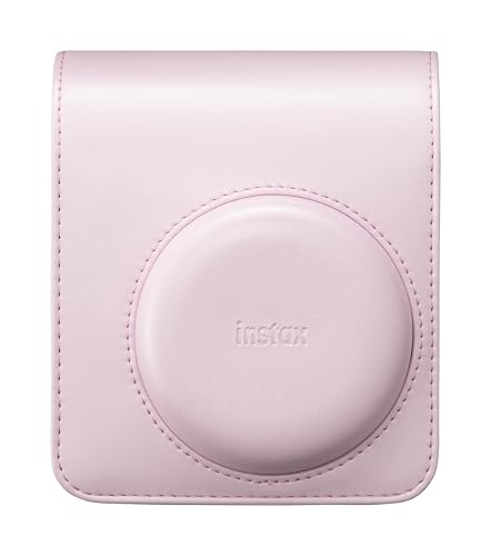INSTAX Étui d’Appareil Photo Mini 13 avec bandoulière réglable, Rose Bonbon