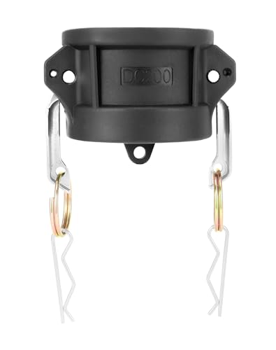Acoplamientos de plástico Camlock de 2 pulgadas tipo DC para bloqueo de leva de tuberías 3