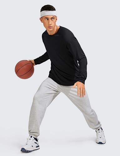 CRZ YOGA Lightweight Long Sleeve Shirts for Men Moisture Wicking Quick Dry T-Shirt Workout Running Basic Tee Tops3