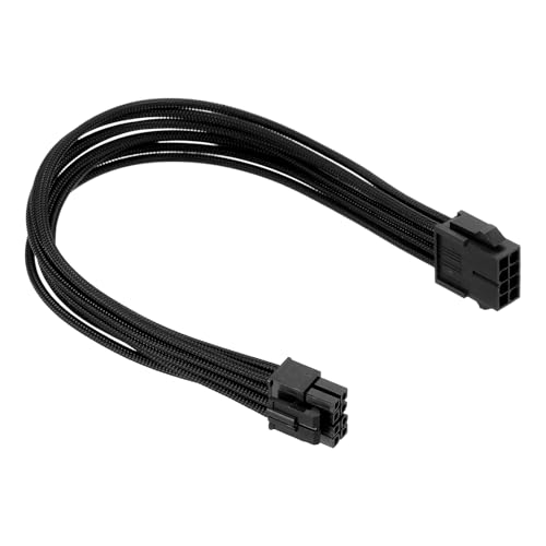 Cable CPU 8 pin macho a macho de 30cm para ampliar conexiones de fuentes de alimentación