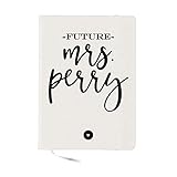 Personalized Bride Notebook Custom Bride Journal Wedding Planner Book Future Mrs Journal Notebook