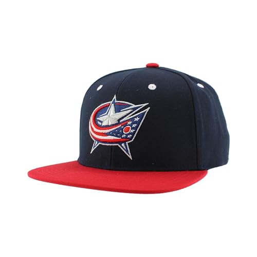 Image of ZHATS NHL Unisex-Adult NHL Officially Licensed Adjustable Snapback Hat Flat Bill Z11 Icon Two Color