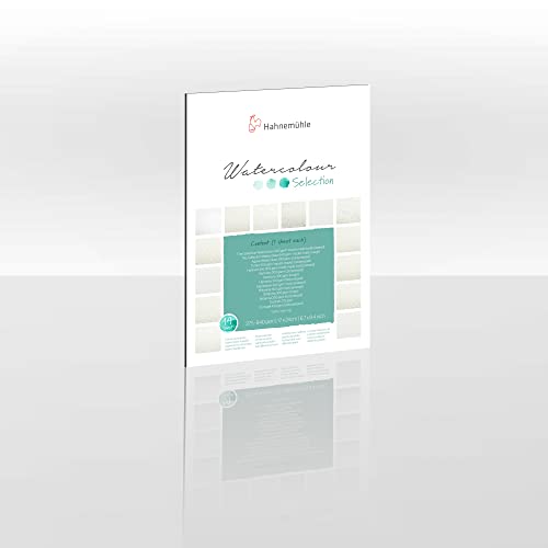 Hahnemühle Britannia Watercolor Paper Block - 300 G/m², 20x50cm, Fine Texture, Acid Free, 12 Sheets - View #9