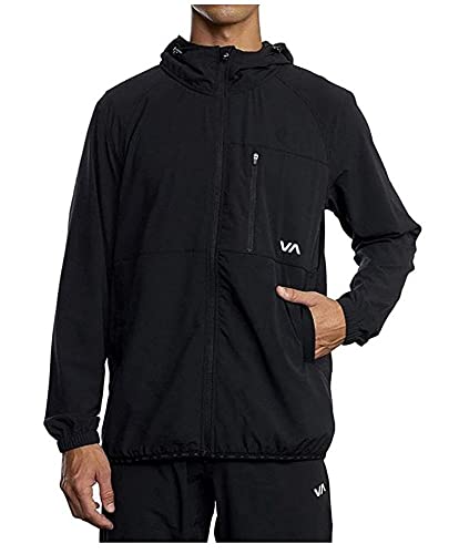 RVCA Men's Sport Yogger II 4-Way Stretch Windbreaker Jacket