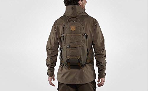 Fjällräven Lappland Hike 15 Rucksack, Dark Olive, 47 x 24 x 17 cm, 15 L
