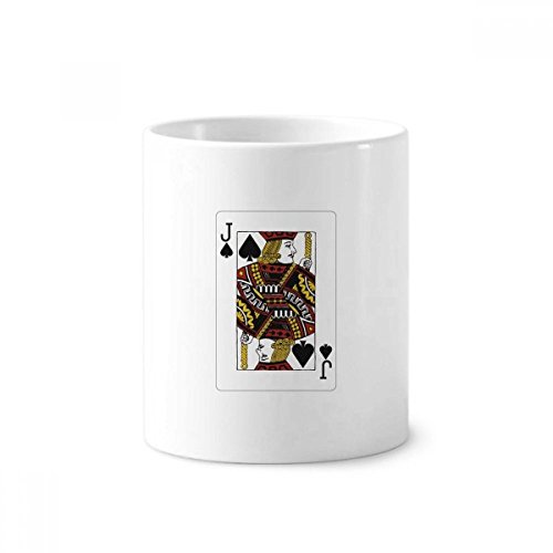 Coupe en Céramique Spade J Blanche Haute Qualité 9.6cm - Finition Lisse et Design