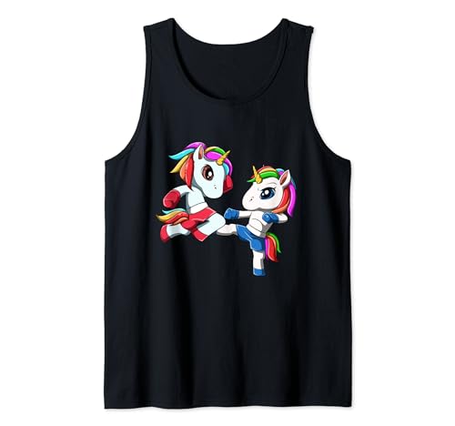 Einhorn Muay Thai und Thai Boxen Tank Top