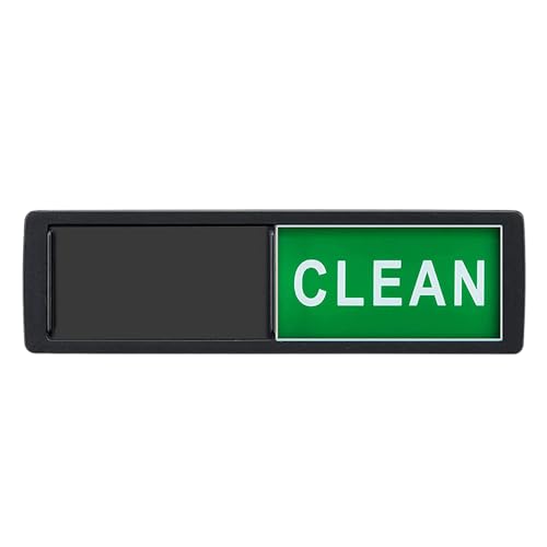 Imán para lavavajillas – cartel limpio y sucio para utensilios de cocina, etiqueta adhesiva para el estado del cuenco, pegatinas reversibles Clean Dirty, sin etiqueta residual, organizador de cocina