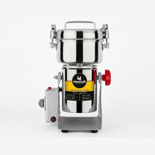Image of 300g Electric Spice Grinder | 1600W Heavy Duty Stainless Steel Dry Masala Grinding Machine | 25000 RPM