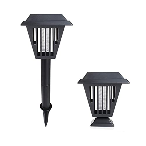 Piège à insectes nuisibles et lampe solaire étanche pour cour extérieure