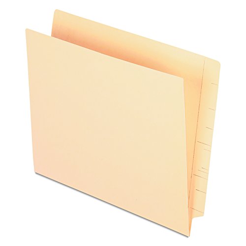Pendaflex 16650 Manila End Tab Pocket Folders, Straight Tab, Two-Ply, Letter, Manila (Box of 50)
