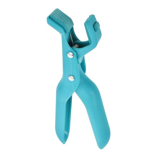 EXAOMBLE 耐熱軽量防?? キッチン多機能ホットプレートグリッパー 滑り止めお皿クリップ 鍋や蒸し器対応 ハンドル付き調理補助ツール ライ