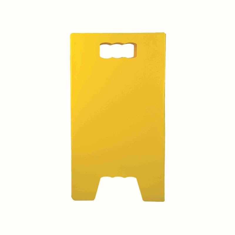 Caballete de señalización neutra de dimensiones 55 x 31 cm, juego de 6