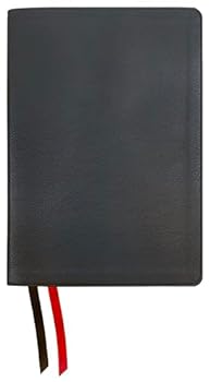 Imitation Leather NASB Side-Column Reference Bible, Black, Leathertex, 1995 text Book