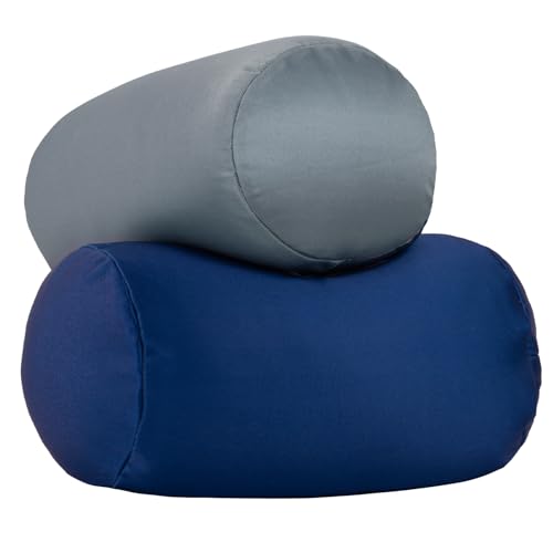 Lemomato 2Pcs Microbead Bolster Pillow