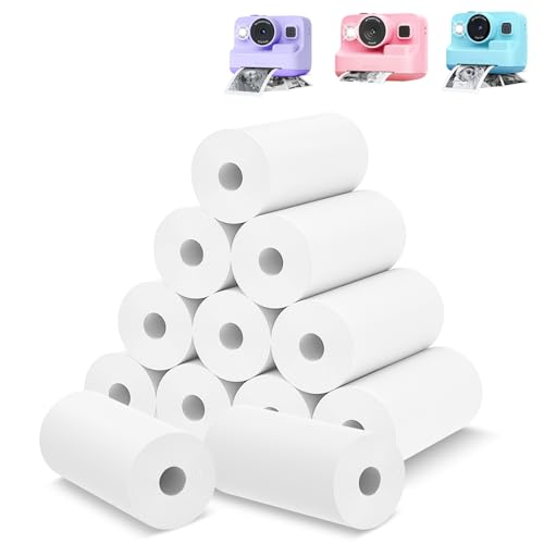 Kids Camera Instant Photo Printing Paper Roll (12 Rolls)