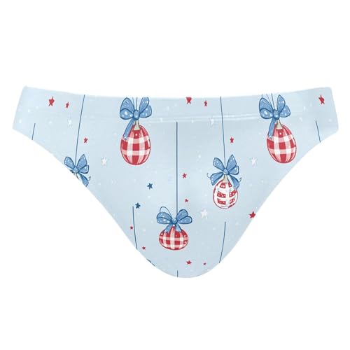 S Husky July 4th Independence Day Swim Briefs for Men Bikini Swimwear Boys Short XXL B0404553