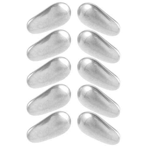 Almohadillas nasales de titanio para gafas sin dolor ni marcas