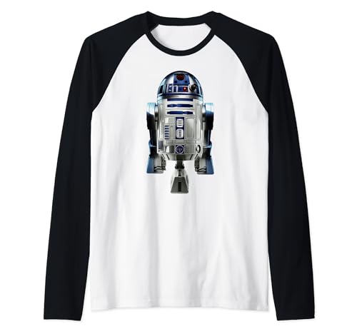 T-shirt R2-D2 Star Wars style baseball idéal pour vos soirées cinéma pop culture