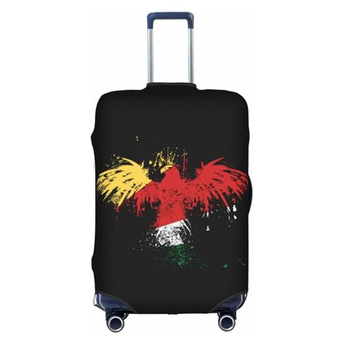 Seychelles Seychellese Eagle Flag Travel Luggage Cover Washable Suitcase Case Suitcase Protector Fit Luggage Cover X-Large