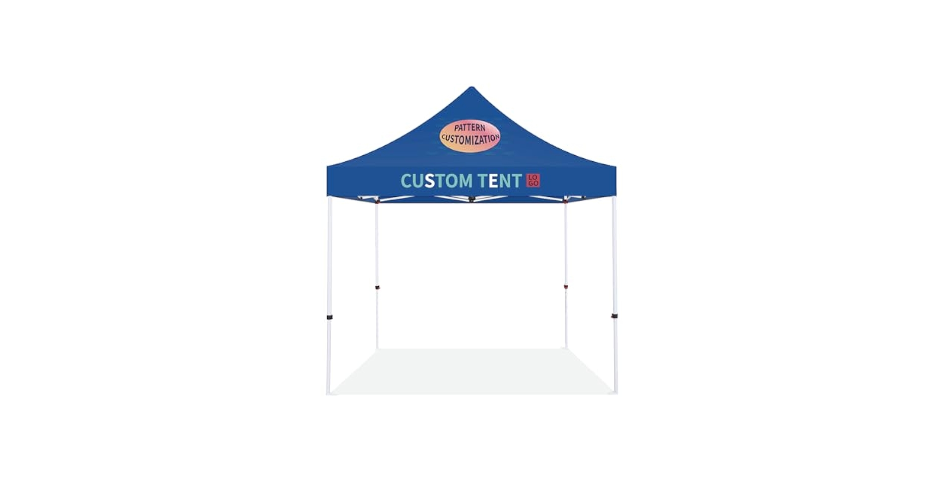 Amazon.com : SOLAREX Custom Canopy Tent 10x10 with Logo