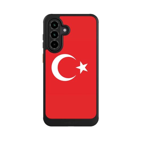 Coque Samsung A36 5G antichoc NIVOcore noire évite les rayures motif Turquie