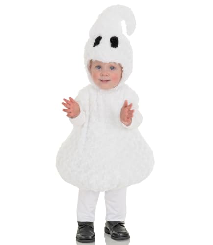 Underwraps Toddler's Halloween Ghost Belly Babies Costume
