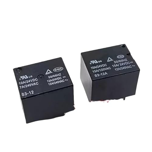 Relais S3-12 5PIN DC12V composants haute performance 10A