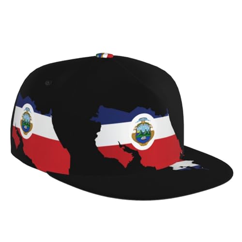 Gorra de béisbol con bandera de Costa Rica, gorra de béisbol de Costa Rica, sombrero de sol de Costa Rica, gorra de béisbol para Costa Rica, Costa Rica 02, talla única
