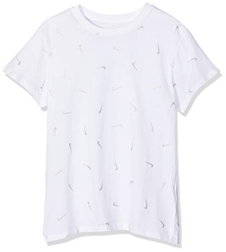 Nike G NSW Tee Dptl Swooshfetti t-shirt fille anti-irritation coton