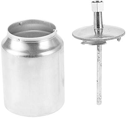 Pistolet natryskowy, W-101-152S pojemnik na farbę srebrną, pneumatyczny grawitacyjny / typ ssania, akcesoria do pistoletów natryskowych, 400/600/1000 ml (3/8"1000 ml)