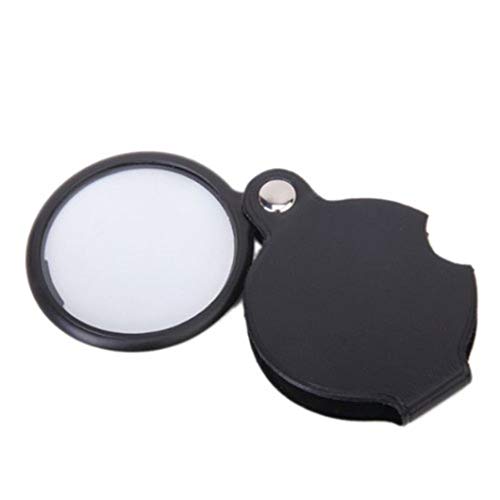 Loupe de poche éclairée pour voyage loisirs et lecture de petits caractères