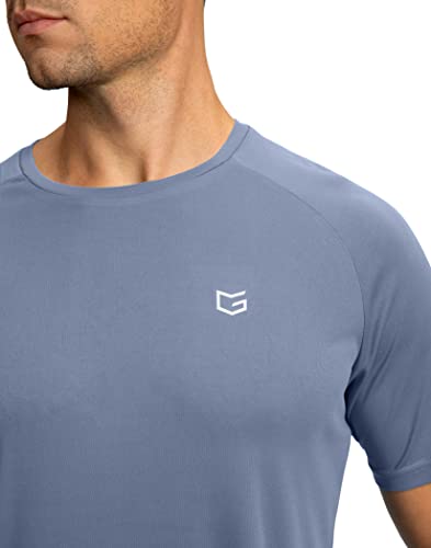 Men's Dry Fit Short Sleeve T-Shirt Crewneck Lightweight Tee Shirts For Men Workout Athletic Casual #TOP3