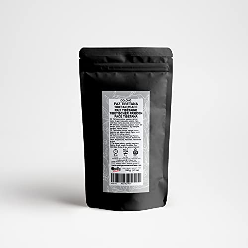 Té Oolong. Paz Tibetana. Blend. Con Té Oolong, papaya, bayas de goji, caléndula, aciano, melocotón e higo. Antioxidante. Diurético. 100 gramos