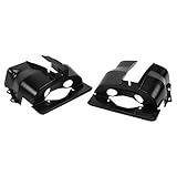 2 x schwarze Zylinderabdeckungen für Typ 1 Doppelantrieb