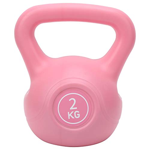 2KG Kettlebell Armlifting Training Fitness Kettlebell Gewicht mit extra großem Griff zum Hocken