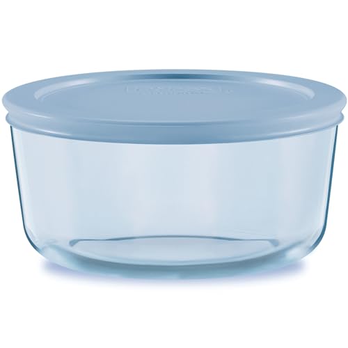 Pyrex Colors Tinted (4 Cup) Medium Round Food Storage Container