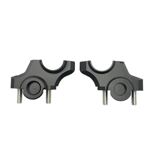 Rehausse guidon moto MT09 FZ09 XSR900 alu CNC argent anti-vibration