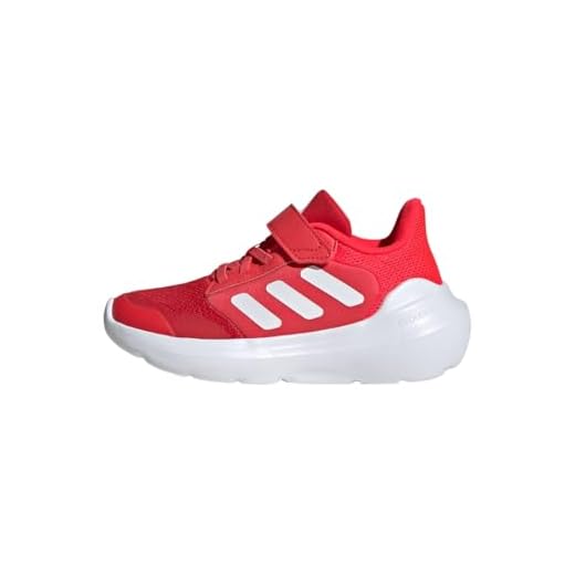 adidas TENSAUR Run 3.0 Shoes Children, Zapatillas para Correr Unisex niños, Better Scarlet/Cloud White/Semi Lucid Red, 31 EU