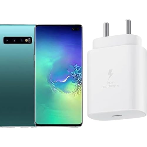 Image of Original 25W USB Type C Super Fast Charger Adapter Compatible for Samsung Galaxy S21 /S21+ /S21 Ultra /S20 /S20+ /S20 Ultra /Note 10,20 /Note 20 Ultra /Note10+ |Only Adapter| White