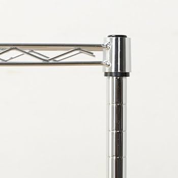 Amazon｜ニトリ スチールラック CUSTOM 幅85cm 2段 クローム