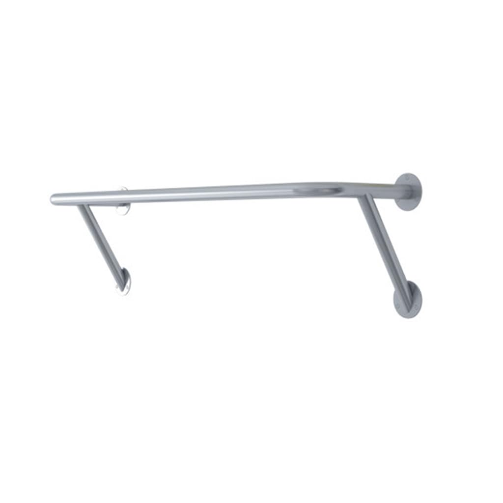 Scaffale da parete per armadio, in acciaio al carbonio, resistente, espositore per vestiti, per camera da letto, corridoio o lavanderia, capacità di carico 75 kg, finitura Nano-oro antiruggine