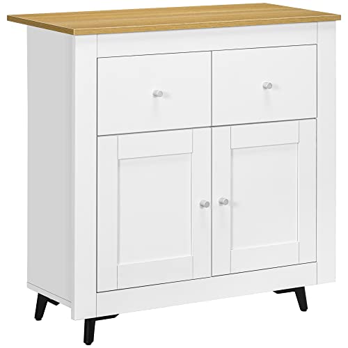 Muebles Auxiliares Cocina con Cajones Marca HOMCOM