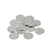 TMAXCN Brand Battery Raw Materials Stainless Steel Spacer for CR2032 Coin Cell Lithium Ion Battery (5000, 16.2 * 1mm)