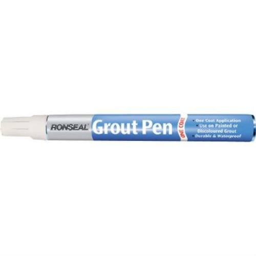 Ronseal White - One Coat Grout Pen - 7ml