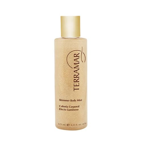 Shimmer Body Mist, Terramar, Gold Luminous Spray, 4,23 fl oz. Colonia Corporal